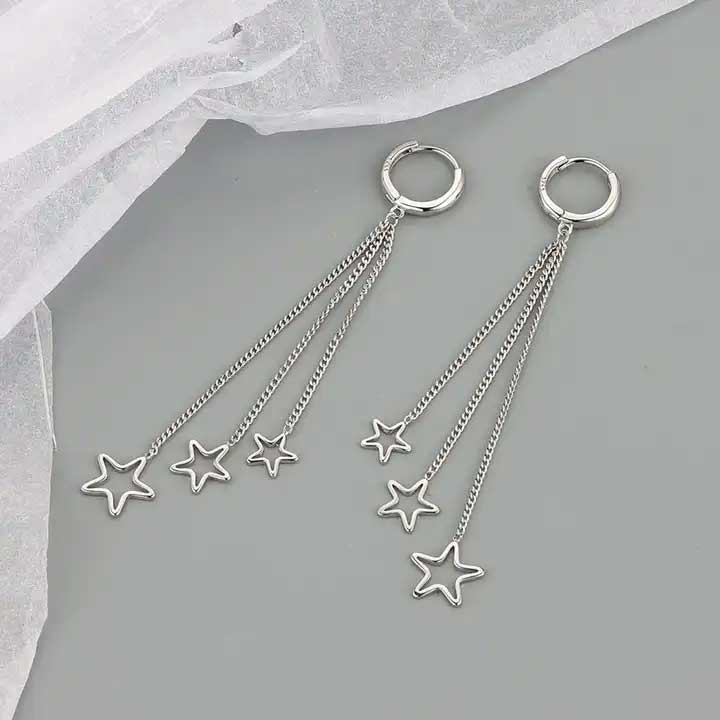 silver matariki earrings frenelle