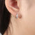 rose gold huggie earrings jewellery for girls