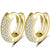 gold huggie earrings jewellery small for girls