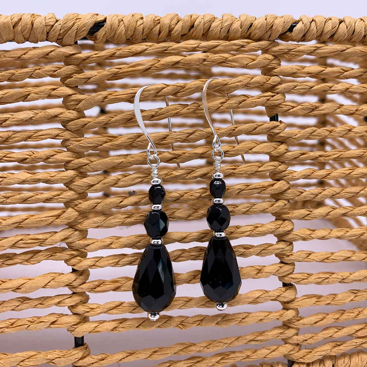 black drop earrings jewellery