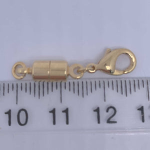 gold magnetic clasp for necklace bracelet