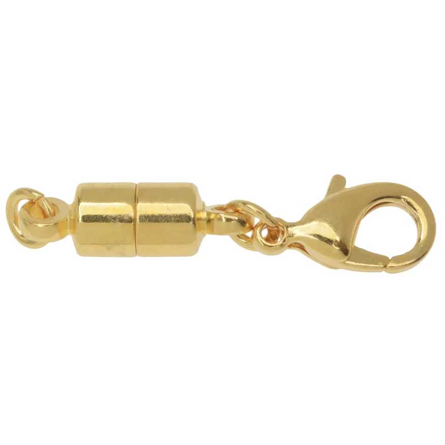 gold magnetic clasp for necklace bracelet