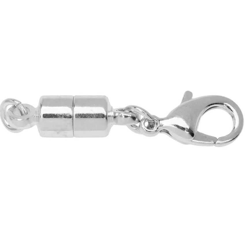 Silver magnetic clasp