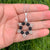 frenelle jewellery black silver necklace pendant