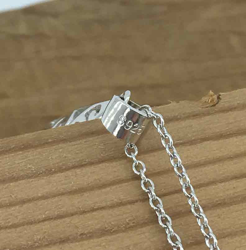 silver jewellery set koru nz