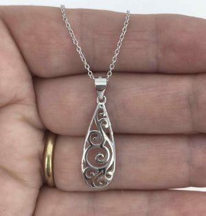 silver koru necklace new zealand