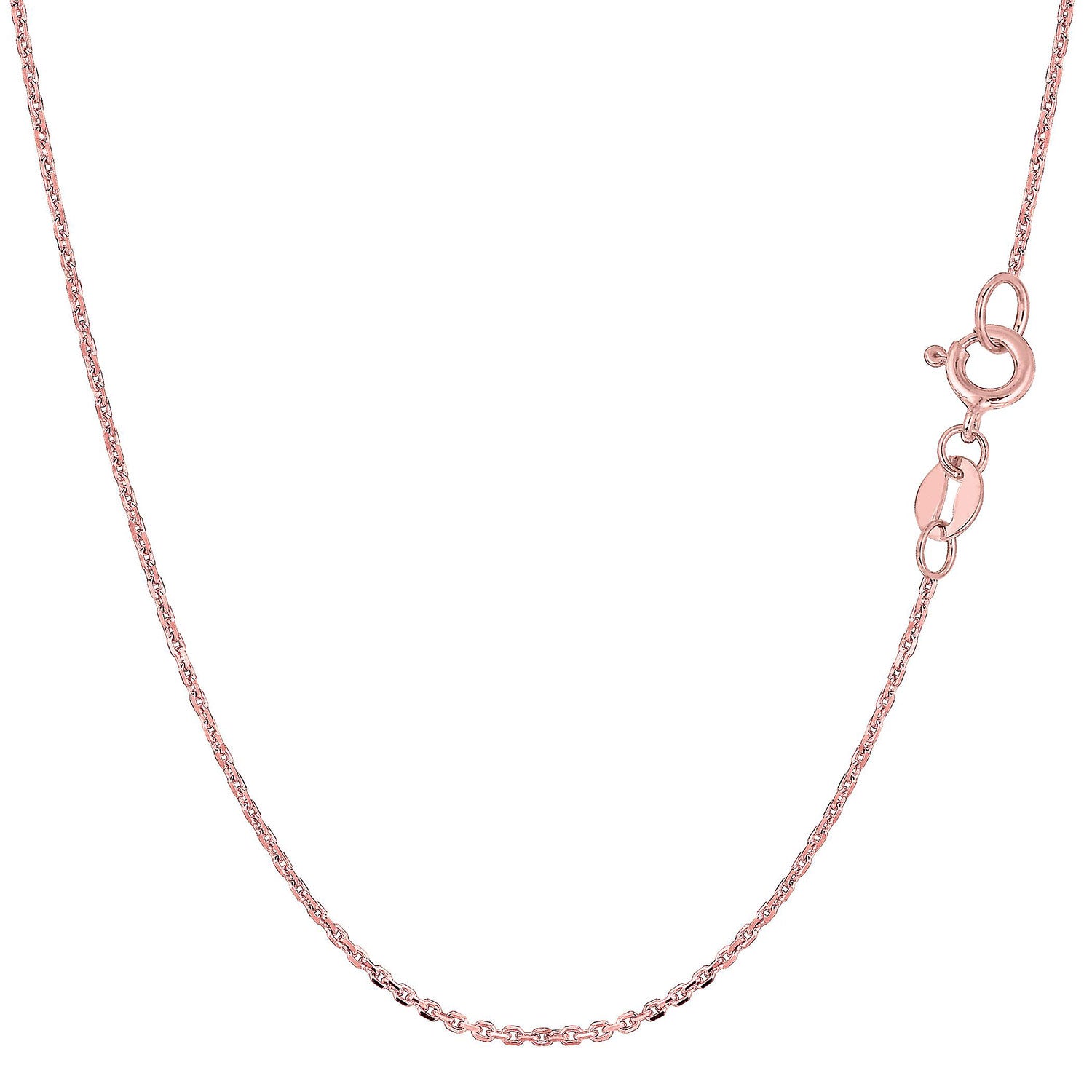 rose gold cable chain for men and women