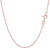 rose gold cable chain for men and women