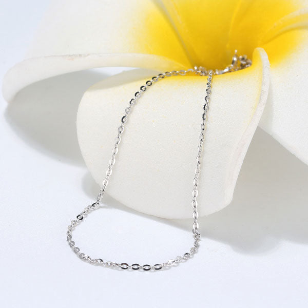 silver cable chain fine jewellery