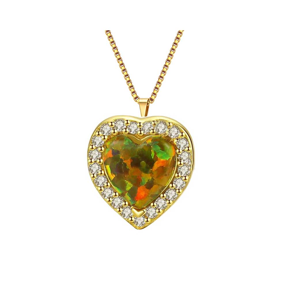 gold opal necklace jewellery nz