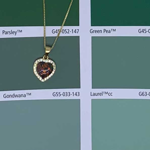gold opal necklace jewellery nz