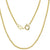 chopin gold woven chain necklace