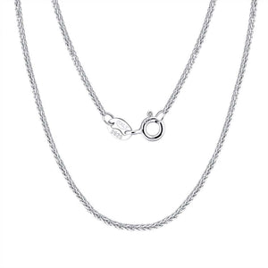 silver chain necklace chopin