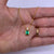 gold emerald necklace jewellery