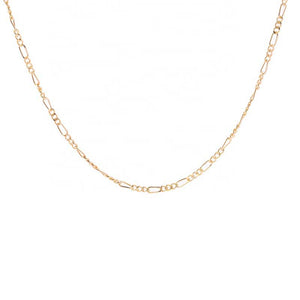 gold figaro necklace for women girls