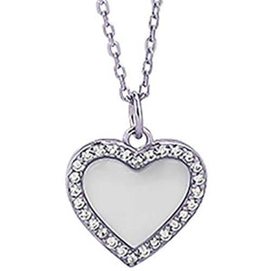 FRENELLE Jewellery  Silver Heart Necklace for women gift