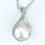 frenelle jewellery silver pearl necklace