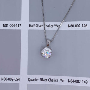 moissanite diamond pendant necklace bridal wedding