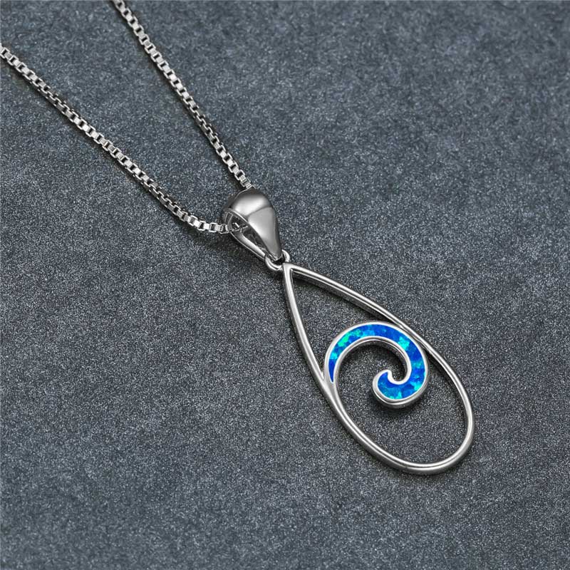 silver necklace koru maori design jewellery NZ