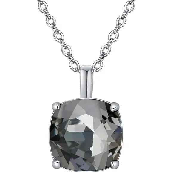 black crystal necklace nz