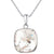 Crystal silver pendant necklace Swarovski