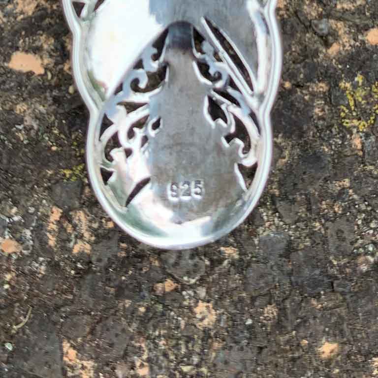 frenelle Jewellery necklace pendant silver maori koru