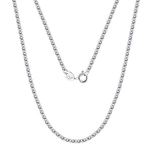 sterling silver rolo belcher chain jewellery