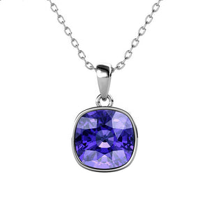 swarovski amethyst crystal necklace jewellery