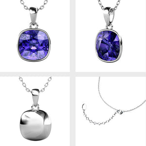 swarovski amethyst crystal necklace jewellery
