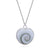 shiva shell eye silver necklace pendant jewellery