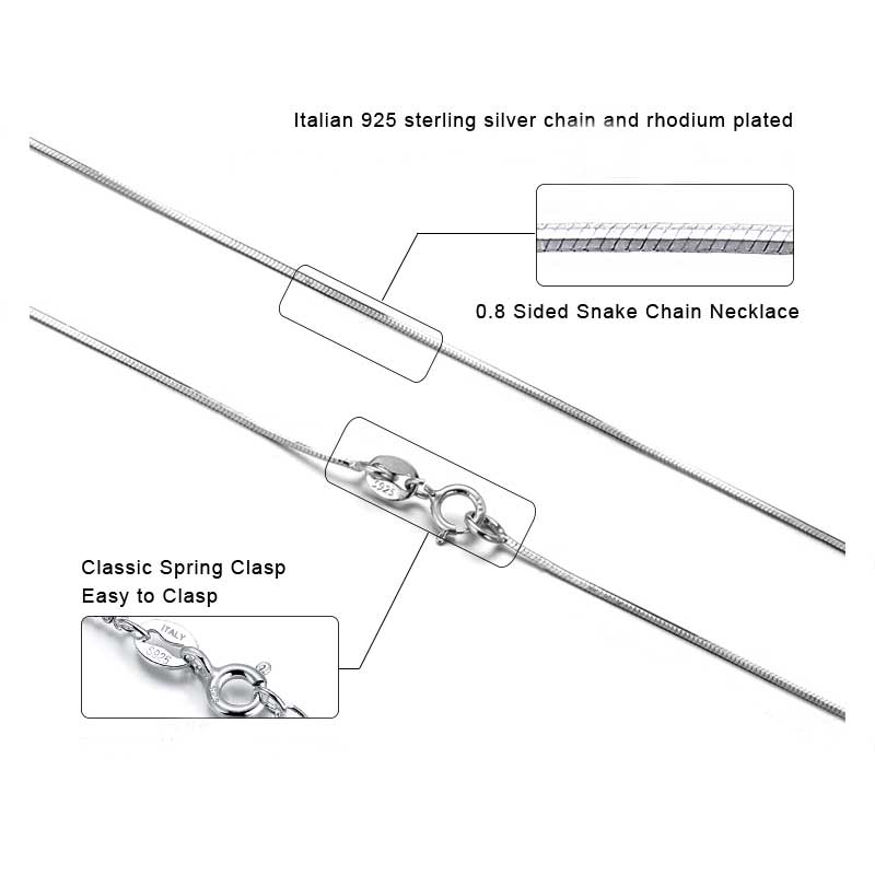 silver snake chain jewellery nz