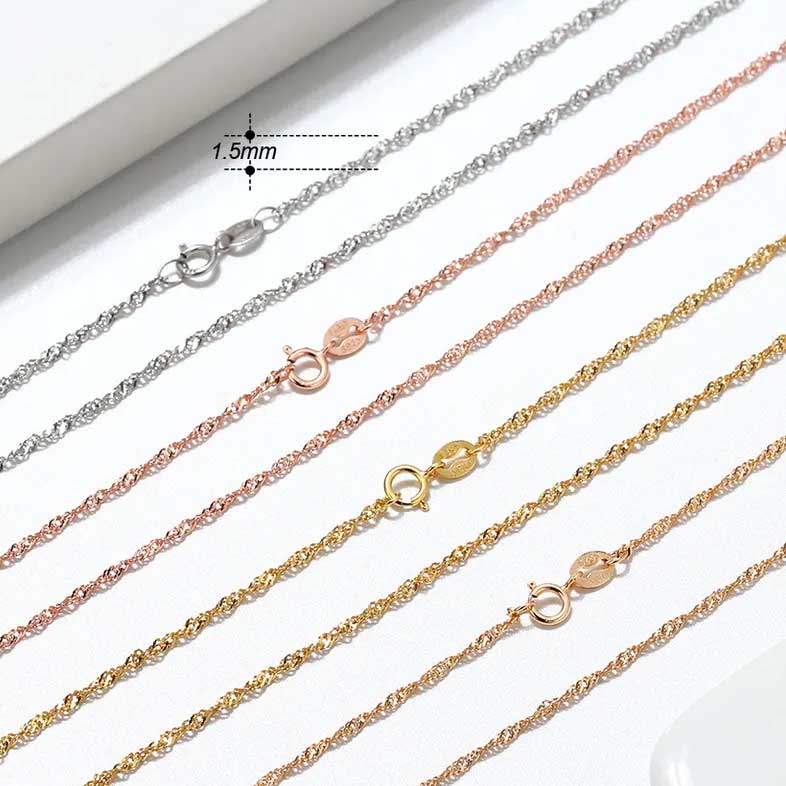 singapore necklace chain