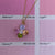 crystal coloured necklace jewellery nz