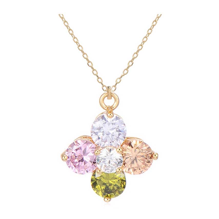 jewellery set crystals coloured