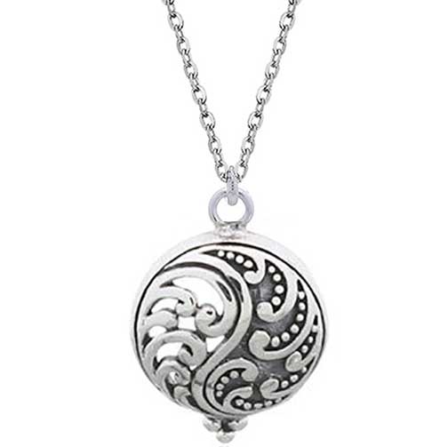 925 Sterling Silver Necklace with Koru design "Tia"