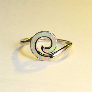 Koru Ring, Wave Ring, Spiral Ring, Swirl Ring, Infinity, Meaning