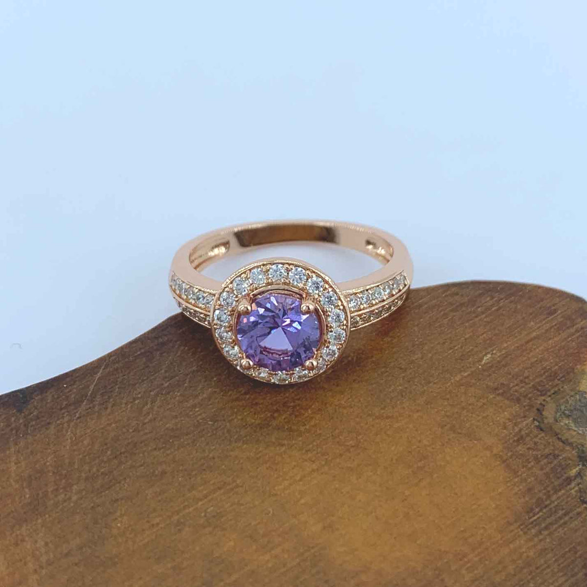 rose gold dress engagement ring nz