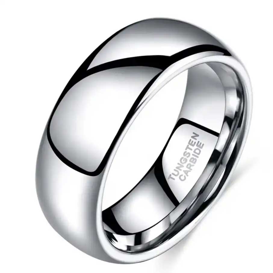 Tungsten Carbide Men's Ring 