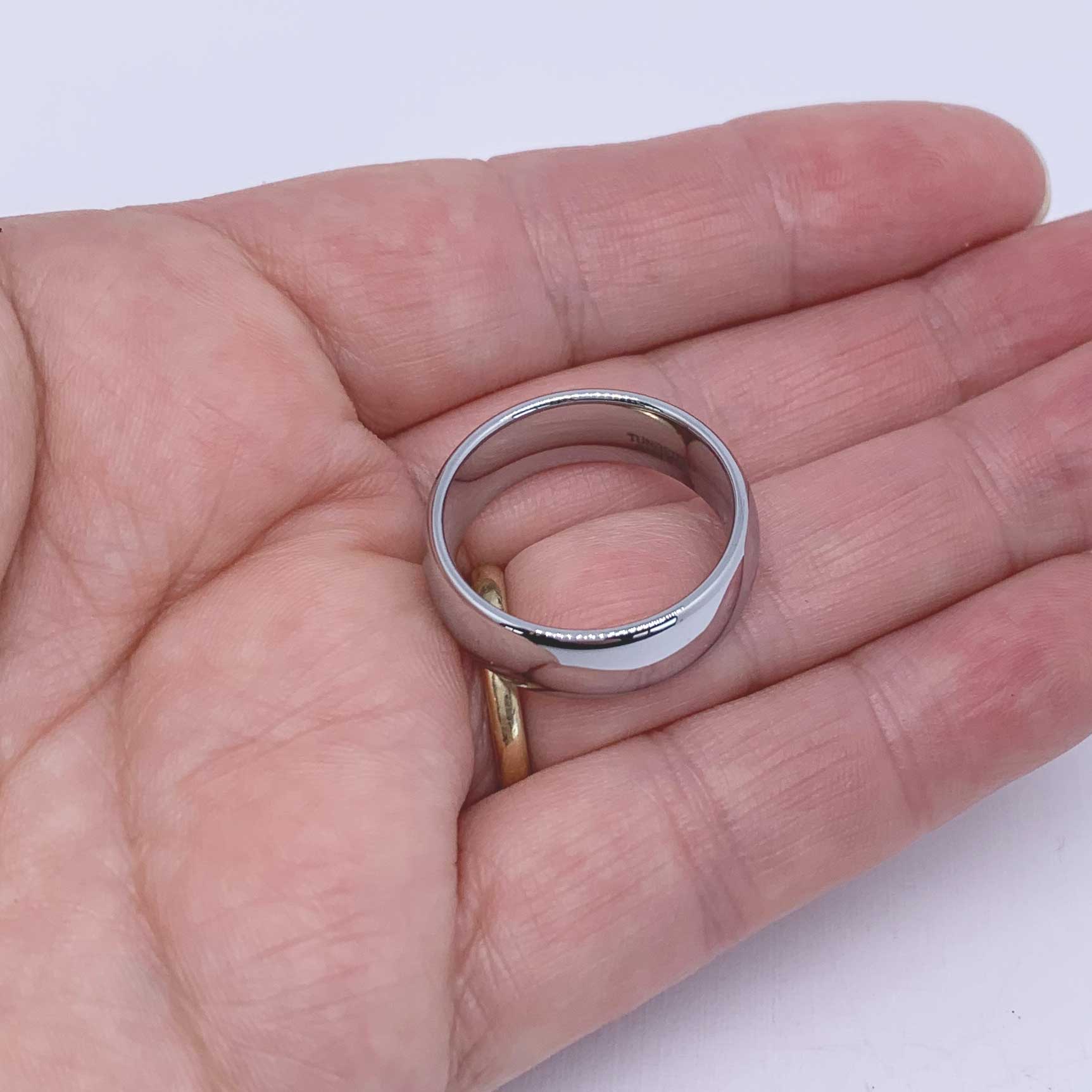 Tungsten Carbide Men's Ring 
