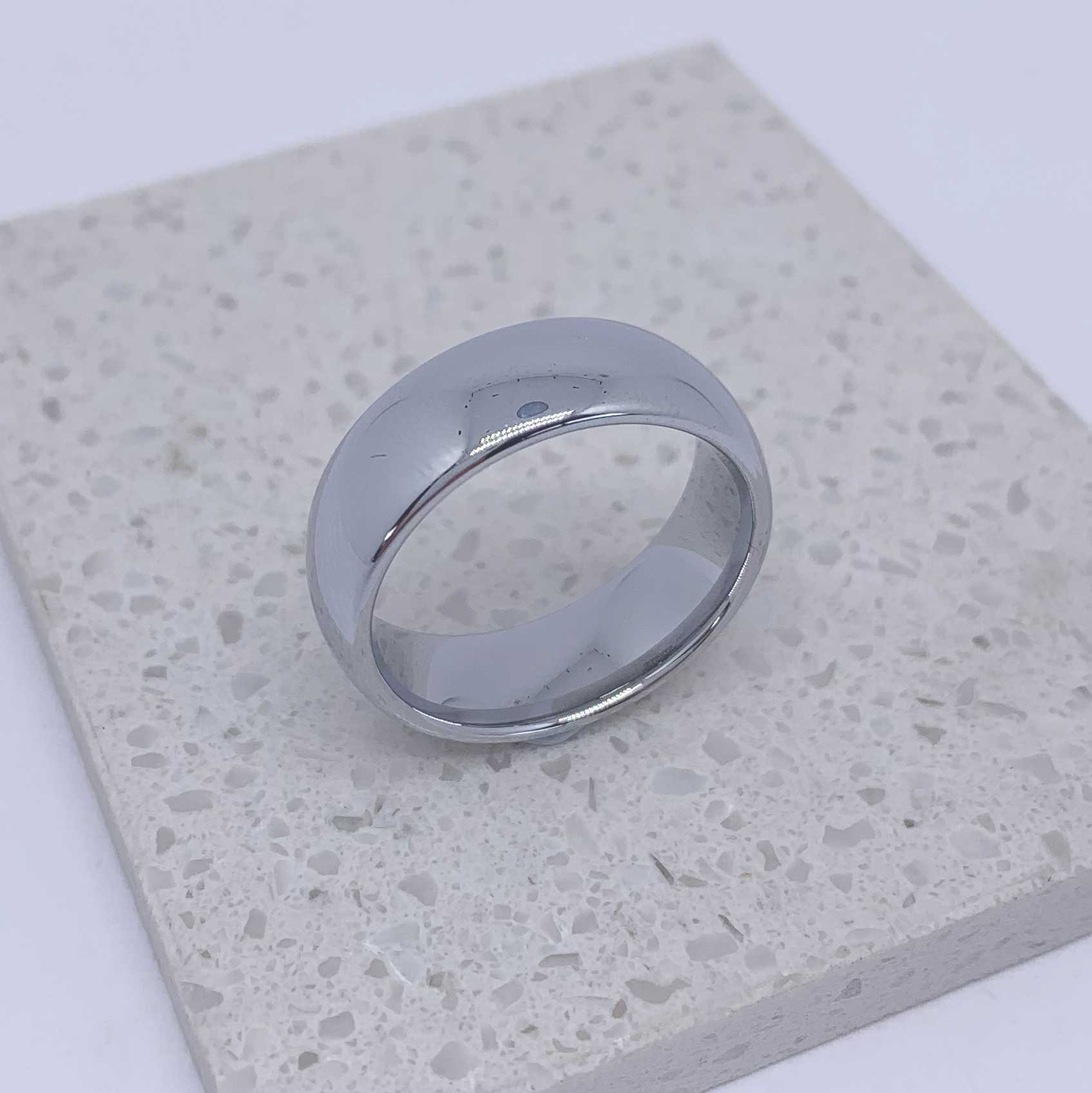 Tungsten Carbide Men's Ring 