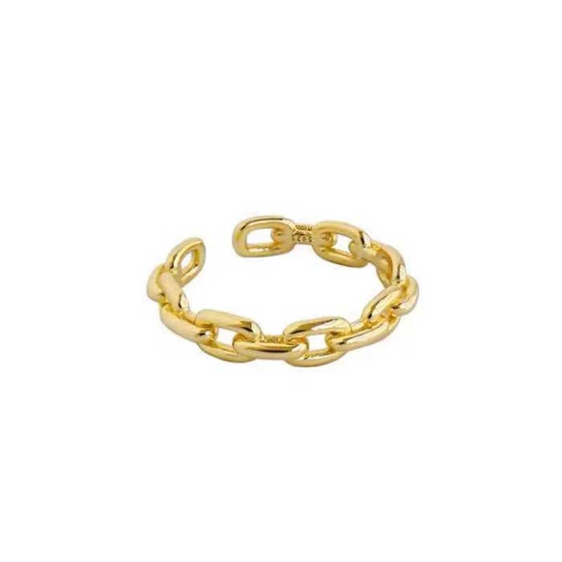 Gold ring hot sale chain designs