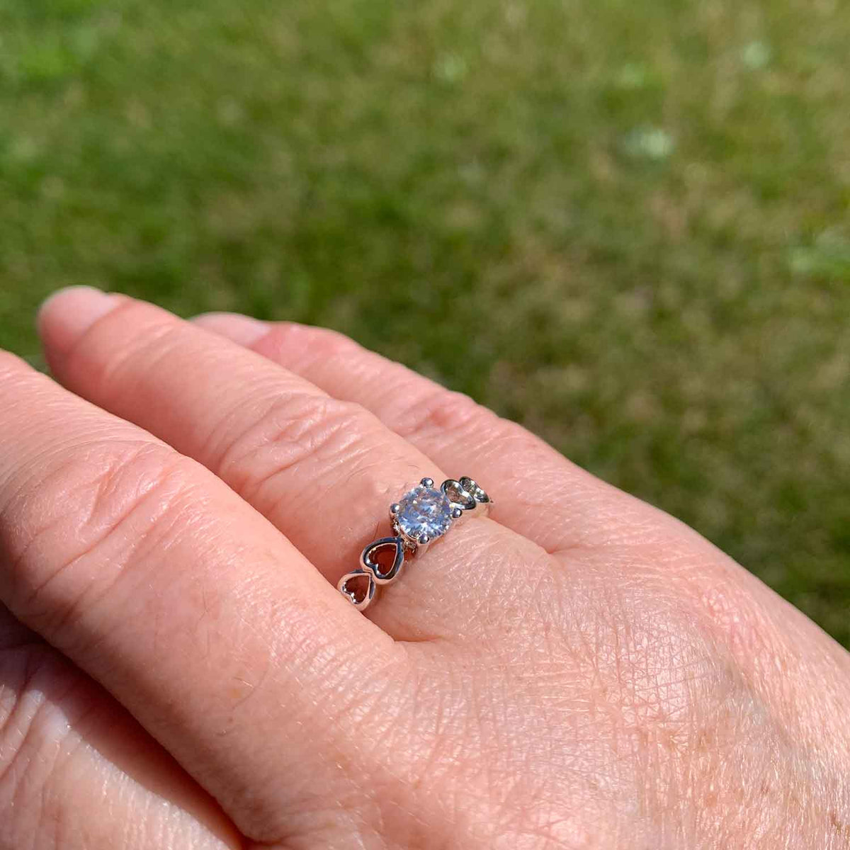 crystal gold engagement ring nz