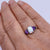 purple opal dress ring