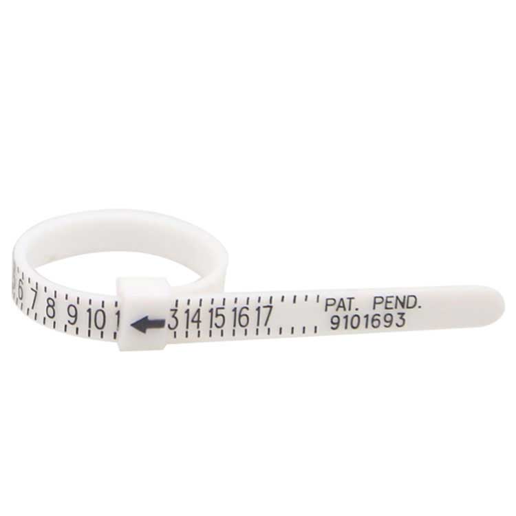 measure your ring finger