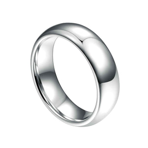 plain silver wedding band ring nz
