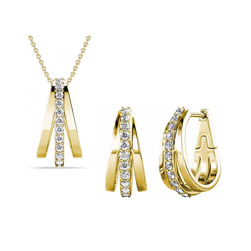 gold jewellery set for women