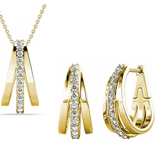 gold jewellery set for women