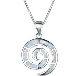 nz maori jewellery silver opal necklace