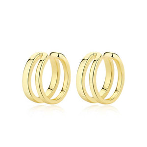gold earring cuff modern jewellery nz