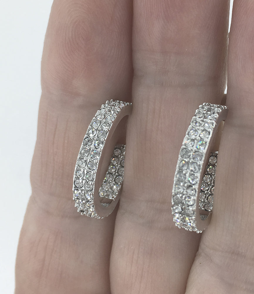 Frenelle Jewellery Swarovski crystal earrings